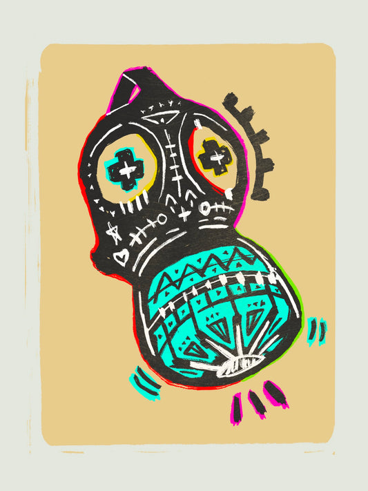 :: MASK1 :: DIGITAL ART PRINT