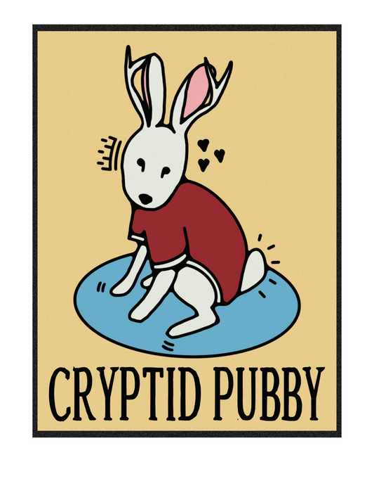 :: CRYPTID PUBBY :: DIGITAL ART PRINT