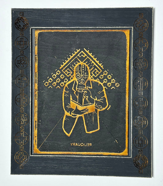 :: RELIQUARY :: ENGRAVED ON WOOD